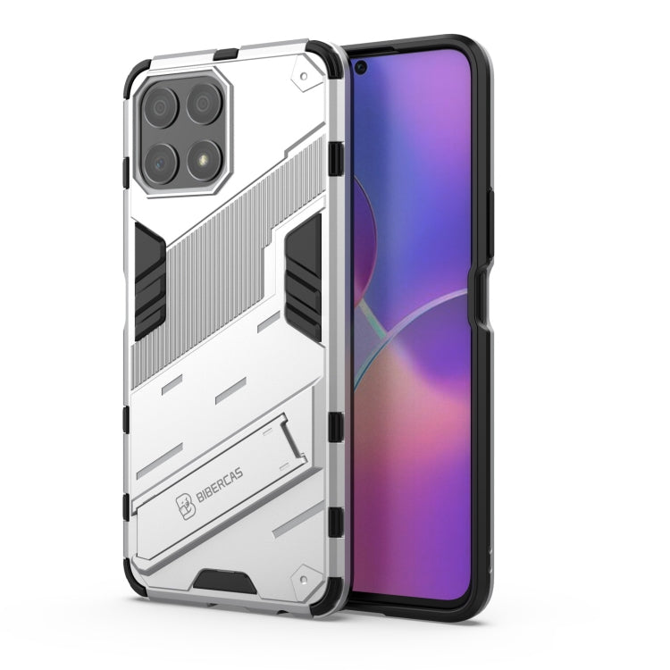 Punk Armor PC + TPU Phone Case with Holder, For Honor X30i / Play6T Pro / X8