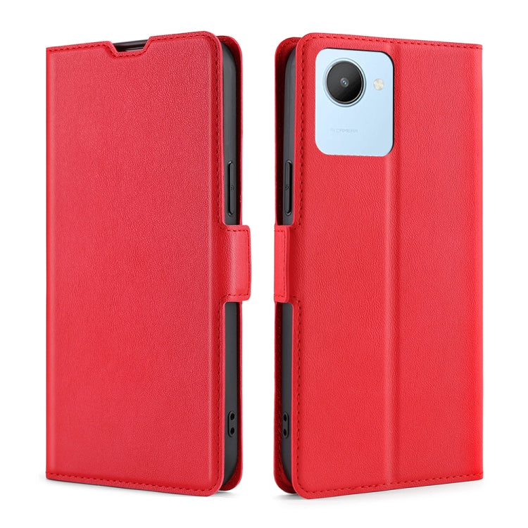 Ultra-thin Voltage Side Buckle Leather Phone Case, For vivo iQOO 10, For vivo iQOO 10 Pro 5G, For OnePlus 10T, For Realme C30 4G/Narzo 50i Prime, For Honor X40i