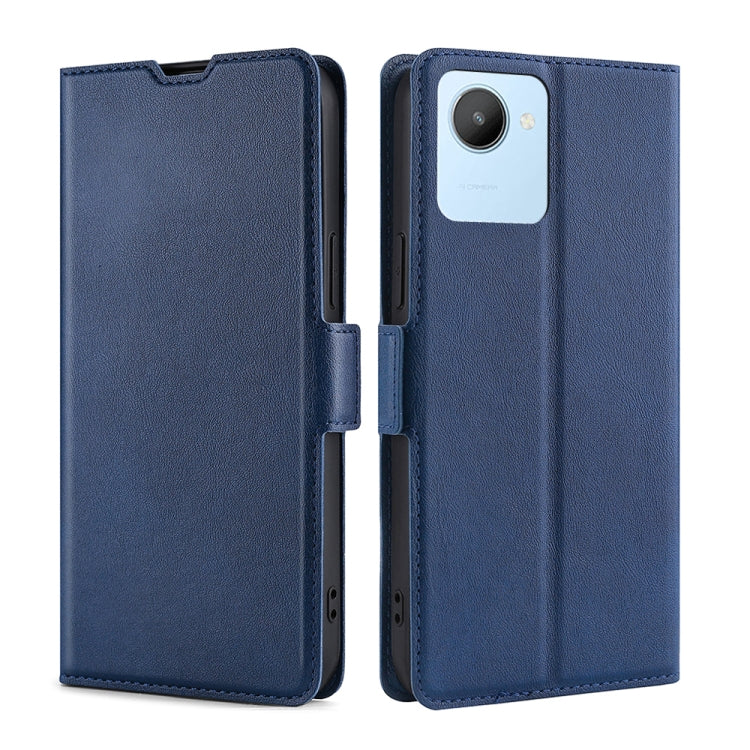Ultra-thin Voltage Side Buckle Leather Phone Case, For vivo iQOO 10, For vivo iQOO 10 Pro 5G, For OnePlus 10T, For Realme C30 4G/Narzo 50i Prime, For Honor X40i