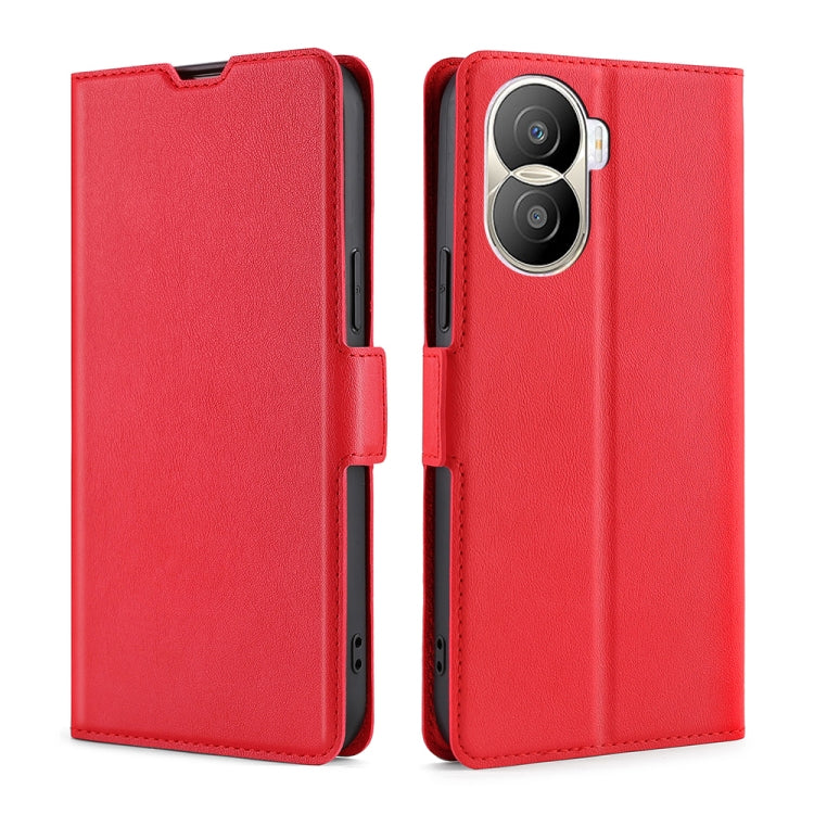 Ultra-thin Voltage Side Buckle Leather Phone Case, For vivo iQOO 10, For vivo iQOO 10 Pro 5G, For OnePlus 10T, For Realme C30 4G/Narzo 50i Prime, For Honor X40i