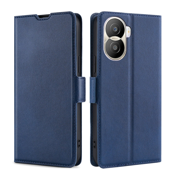 Ultra-thin Voltage Side Buckle Leather Phone Case, For vivo iQOO 10, For vivo iQOO 10 Pro 5G, For OnePlus 10T, For Realme C30 4G/Narzo 50i Prime, For Honor X40i