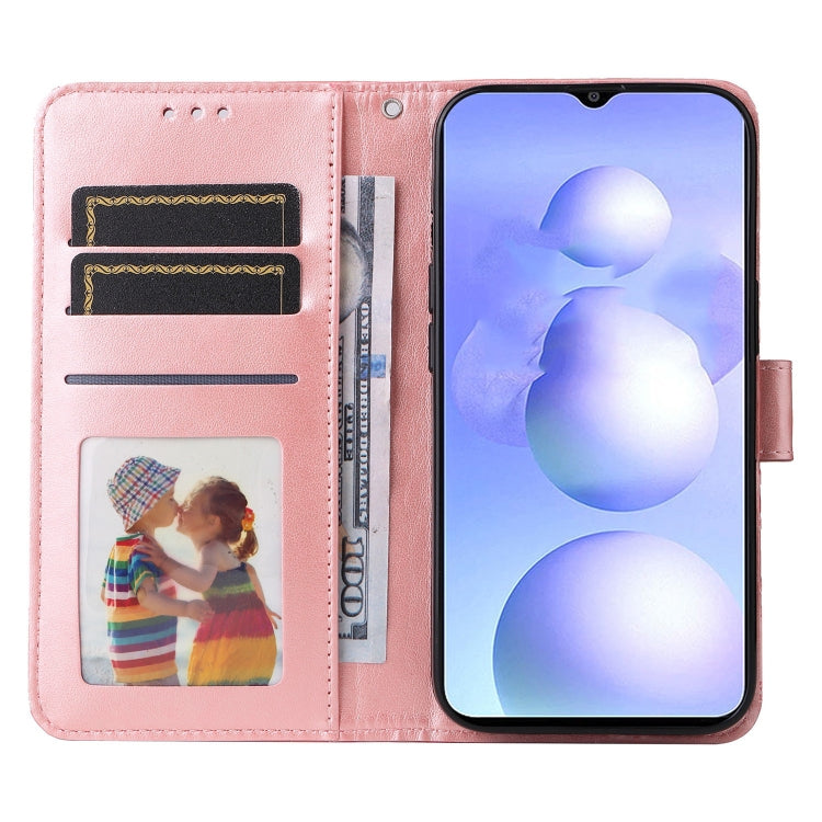 Embossed Sunflower Leather Phone Case, For Xiaomi Poco M4 5G