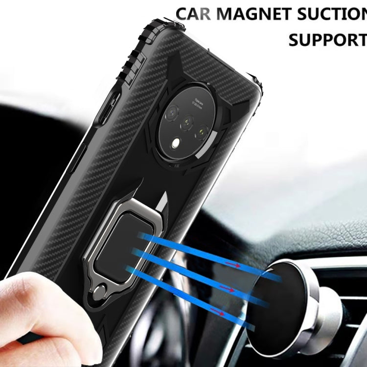 Carbon Fiber Protective Case with 360 Degree Rotating Ring Holder, For OnePlus 7T, For Galaxy M20, For OPPO A5(2020), For OPPO A9(2020) / A11X, For OPPO Realme