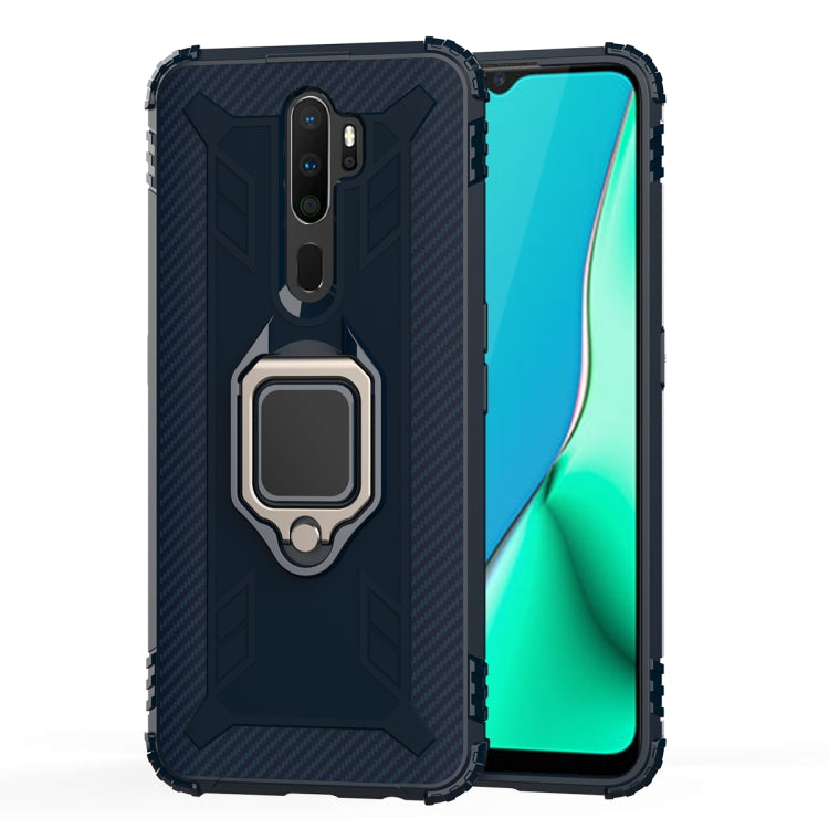 Carbon Fiber Protective Case with 360 Degree Rotating Ring Holder, For OnePlus 7T, For Galaxy M20, For OPPO A5(2020), For OPPO A9(2020) / A11X, For OPPO Realme