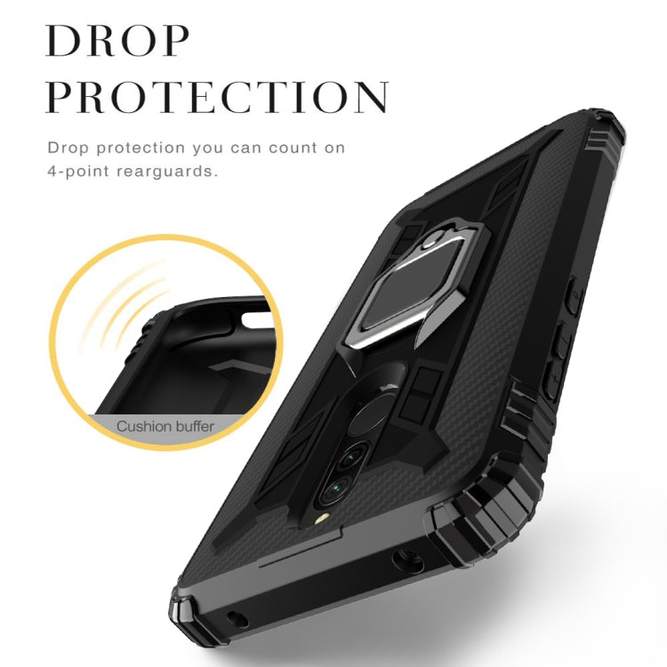 Carbon Fiber Protective Case with 360 Degree Rotating Ring Holder, For Xiaomi Redmi 8A / 8A Dual, For Huawei Nova 5i / P20 Lite(2019), For Xiaomi Redmi Note 9 Pro Max