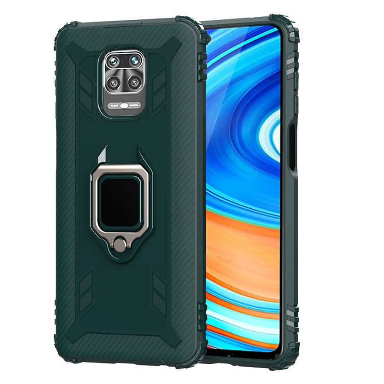 Carbon Fiber Protective Case with 360 Degree Rotating Ring Holder, For Xiaomi Redmi 8A / 8A Dual, For Huawei Nova 5i / P20 Lite(2019), For Xiaomi Redmi Note 9 Pro Max