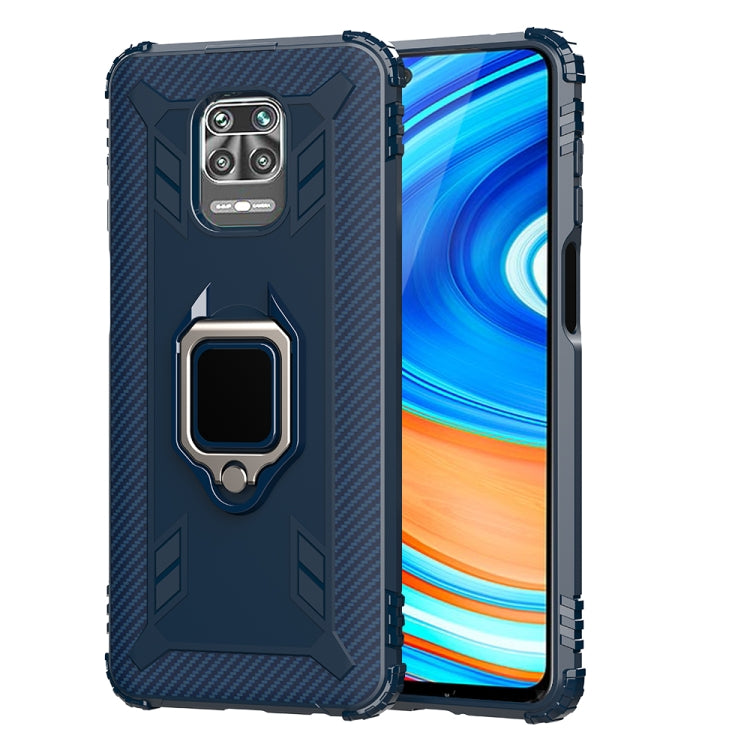 Carbon Fiber Protective Case with 360 Degree Rotating Ring Holder, For Xiaomi Redmi 8A / 8A Dual, For Huawei Nova 5i / P20 Lite(2019), For Xiaomi Redmi Note 9 Pro Max