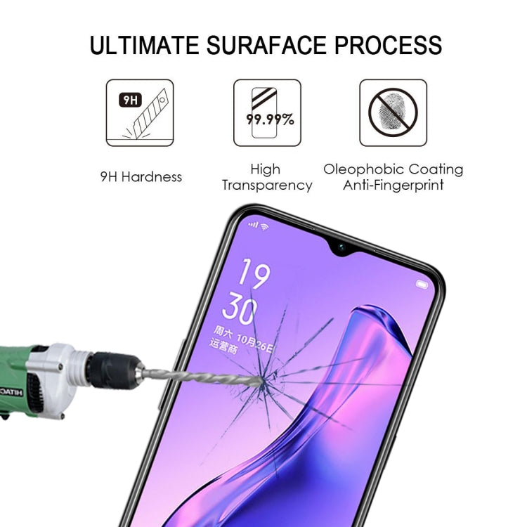 25 PCS 9H Surface Hardness 2.5D Full Glue Full Screen Tempered Glass Film