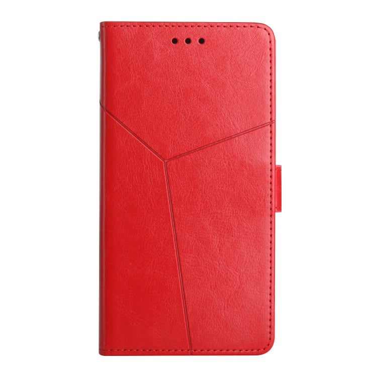 HT01 Y-shaped Pattern Flip Leather Phone Case, For Motorola Edge 30 Fusion/Moto S30 Pro
