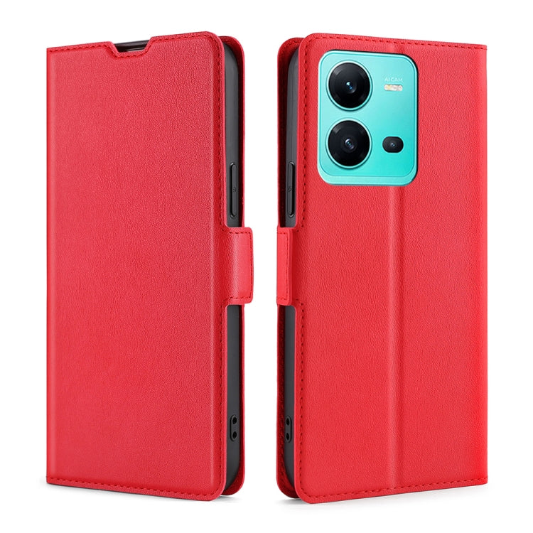 Ultra-thin Voltage Side Buckle Horizontal Flip Leather Phone Case, For Motorola Moto E32 India/E22s 4G Global, For OPPO A17, For OPPO K10x 5G, For Realme C33 4G, For vivo V25 5G/V25e 5G, For vivo Y16 4G/Y02s 4G