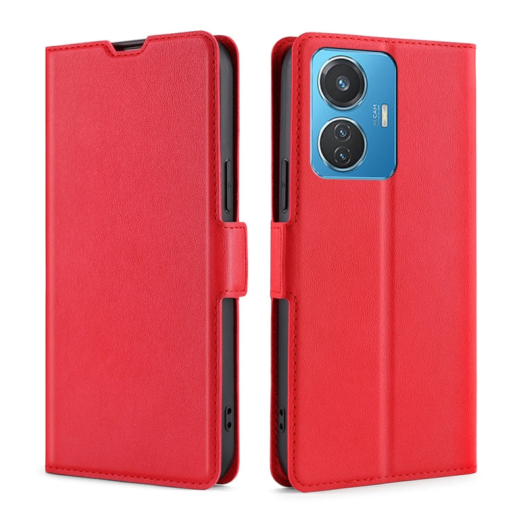Ultra-thin Voltage Side Buckle Horizontal Flip Leather Phone Case, For vivo Y55 4G, For Samsung Galaxy A04s, For Sharp Aquos sense7 Plus, For Xiaomi Civi 2 5G, For Xiaomi Poco M5 4G