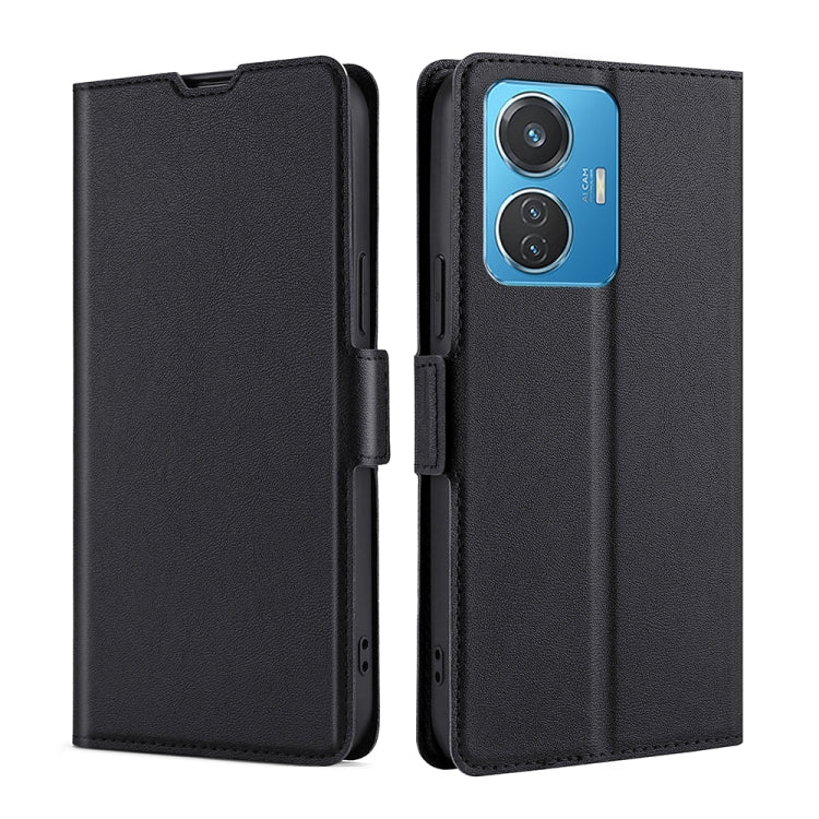 Ultra-thin Voltage Side Buckle Horizontal Flip Leather Phone Case, For vivo Y55 4G, For Samsung Galaxy A04s, For Sharp Aquos sense7 Plus, For Xiaomi Civi 2 5G, For Xiaomi Poco M5 4G