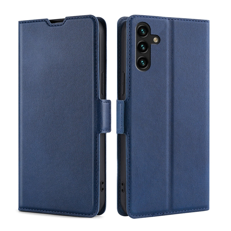 Ultra-thin Voltage Side Buckle Horizontal Flip Leather Phone Case, For vivo Y55 4G, For Samsung Galaxy A04s, For Sharp Aquos sense7 Plus, For Xiaomi Civi 2 5G, For Xiaomi Poco M5 4G