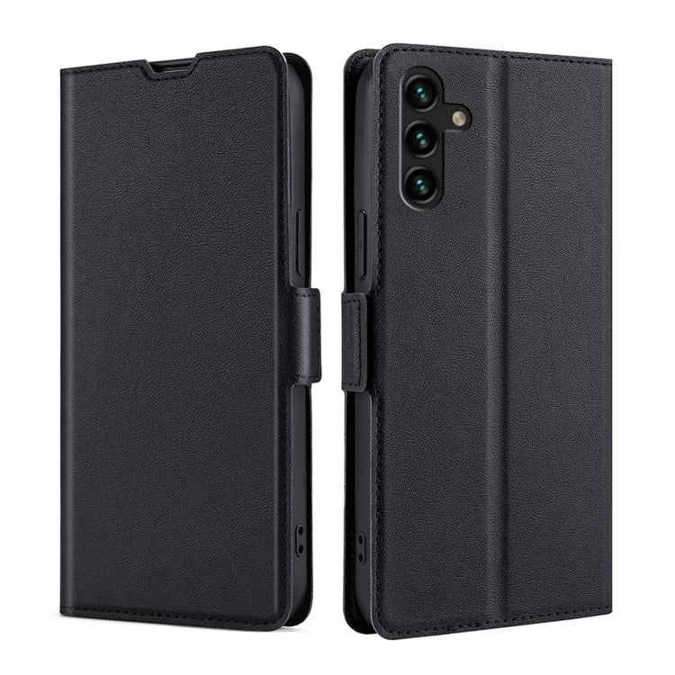 Ultra-thin Voltage Side Buckle Horizontal Flip Leather Phone Case, For vivo Y55 4G, For Samsung Galaxy A04s, For Sharp Aquos sense7 Plus, For Xiaomi Civi 2 5G, For Xiaomi Poco M5 4G