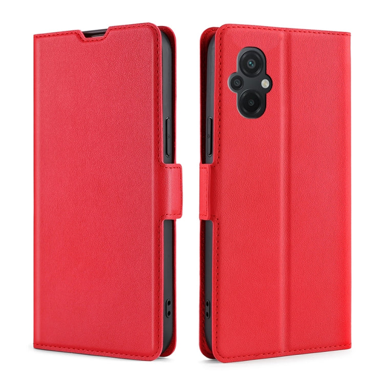 Ultra-thin Voltage Side Buckle Horizontal Flip Leather Phone Case, For vivo Y55 4G, For Samsung Galaxy A04s, For Sharp Aquos sense7 Plus, For Xiaomi Civi 2 5G, For Xiaomi Poco M5 4G