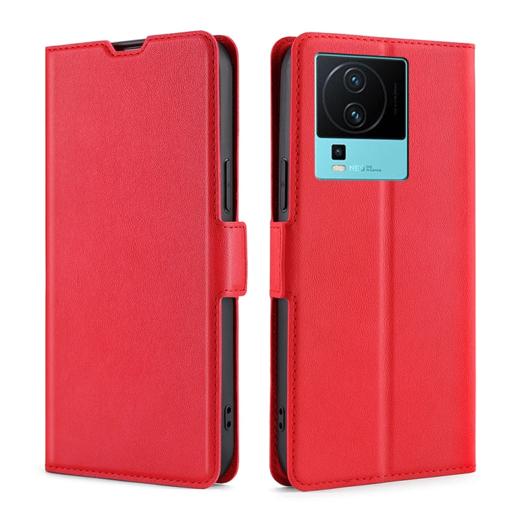 Ultra-thin Voltage Side Buckle Horizontal Flip Leather Phone Case, For vivo iQOO Neo7, For Realme 9i 5G Global/10 5G, For vivo T2x 5G/Y73t/iQOO Z6x, For Huawei nova Y61, For Honor Play 40 Plus, For Nokia X30 5G