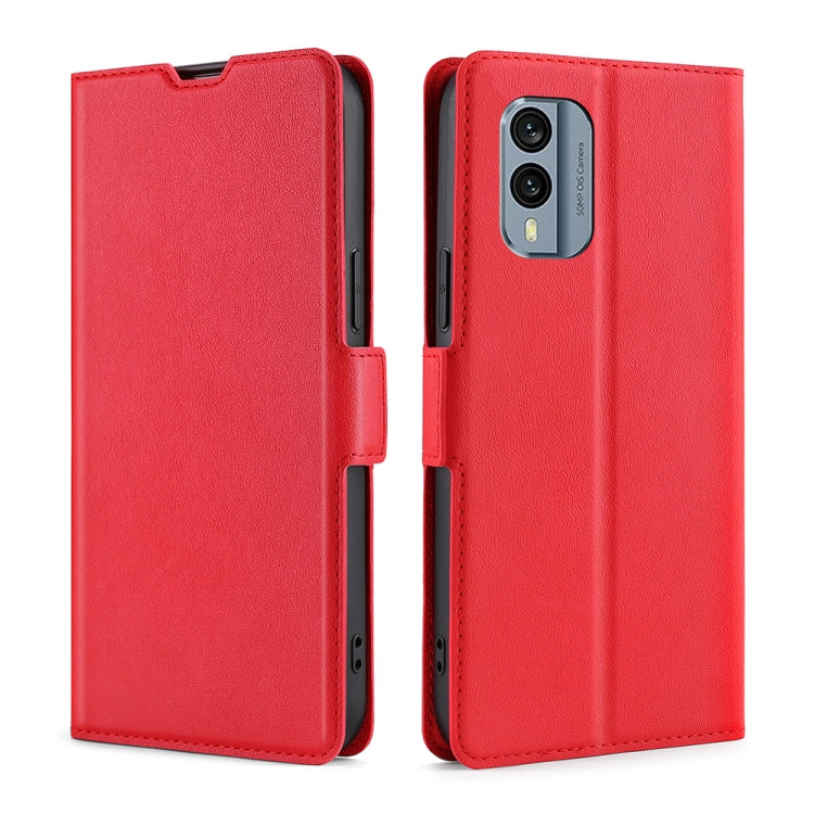 Ultra-thin Voltage Side Buckle Horizontal Flip Leather Phone Case, For vivo iQOO Neo7, For Realme 9i 5G Global/10 5G, For vivo T2x 5G/Y73t/iQOO Z6x, For Huawei nova Y61, For Honor Play 40 Plus, For Nokia X30 5G