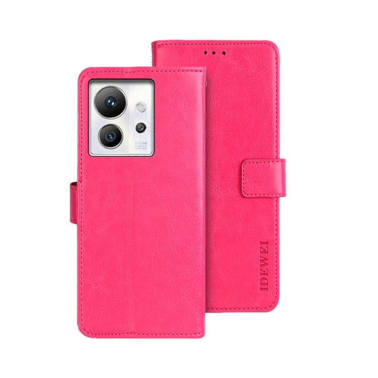 idewei Crazy Horse Texture Leather Phone Case, For Infinix Zero Ultra 5G, For OPPO A58 5G, For OPPO A77s