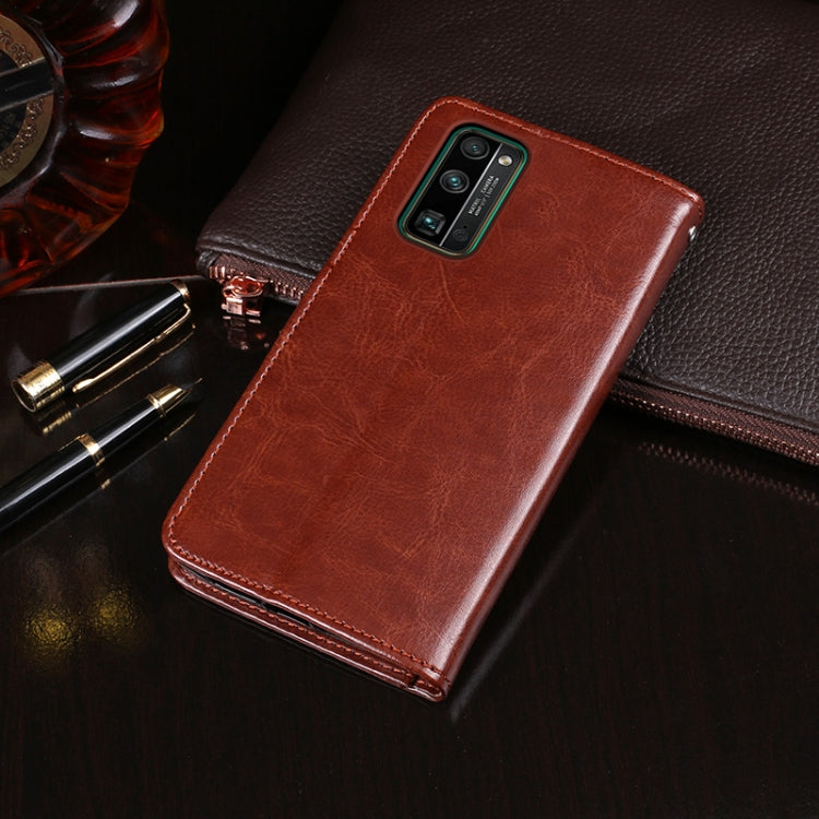 idewei Crazy Horse Texture Horizontal Flip Leather Case with Holder & Card Slots & Wallet, For Alcatel 3L (2020), For Huawei Honor 30 Pro, For Huawei P40 Pro+, For Nubia Red Magic 5G