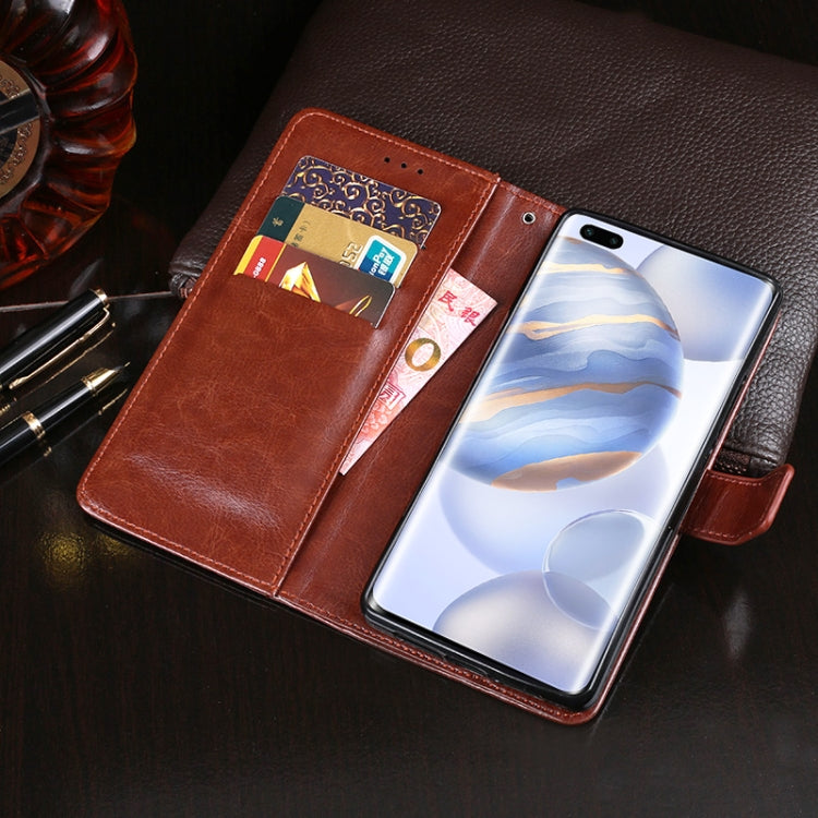 idewei Crazy Horse Texture Horizontal Flip Leather Case with Holder & Card Slots & Wallet, For Alcatel 3L (2020), For Huawei Honor 30 Pro, For Huawei P40 Pro+, For Nubia Red Magic 5G