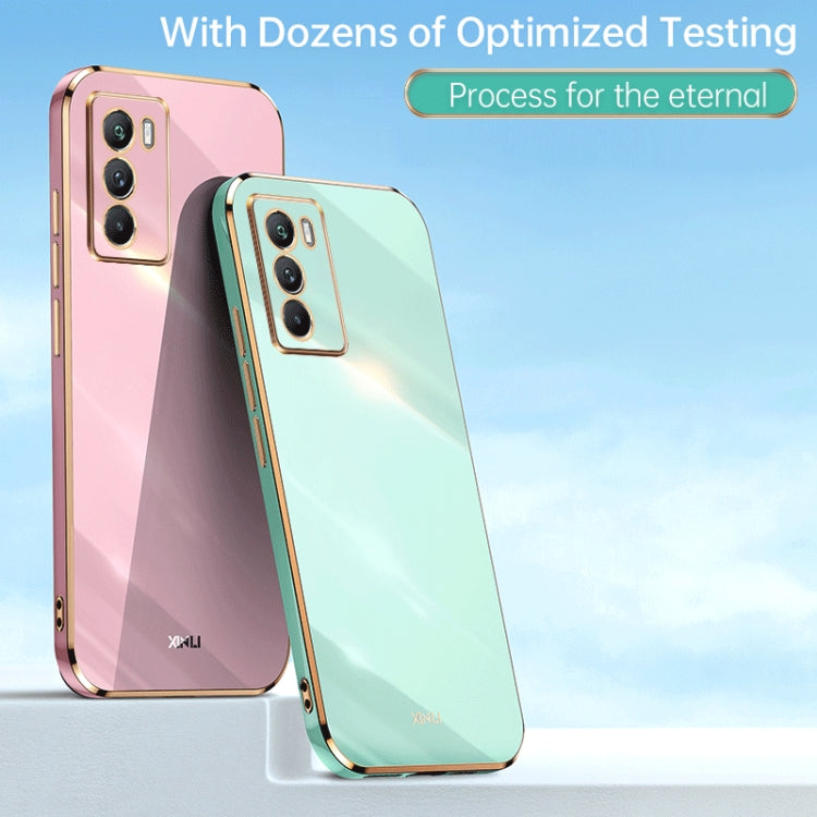 XINLI Straight Edge 6D Electroplate TPU Phone Case, Series 1