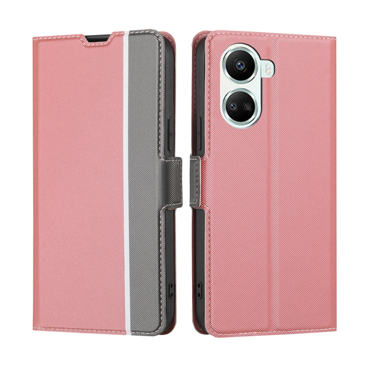 Twill Texture Side Buckle Leather Phone Case, For Honor 80, For Honor 80 Pro, For Huawei nova 10 SE, For OPPO A58 5G, For Realme 10 4G, For Realme C30s, For vivo X90, For vivo X90 Pro+