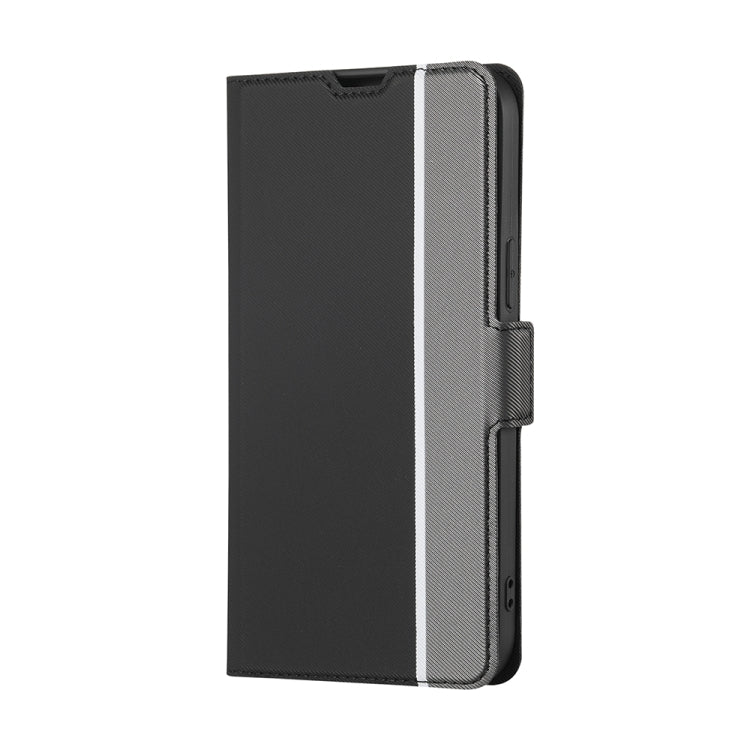 Twill Texture Side Buckle Leather Phone Case, For Samsung Galaxy A04e 4G