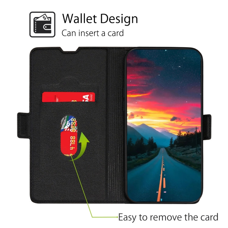 Ultra-thin Voltage Side Buckle Horizontal Flip Leather Phone Case, For TCL 405 / 406 / 408, For vivo S16 / S16 Pro, For vivo Y02 4G, For Fujitsu Arrows N F-51C, For Xiaomi Redmi K60E, For Xiaomi Redmi K60 / K60 Pro