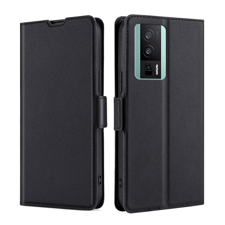 Ultra-thin Voltage Side Buckle Horizontal Flip Leather Phone Case, For TCL 405 / 406 / 408, For vivo S16 / S16 Pro, For vivo Y02 4G, For Fujitsu Arrows N F-51C, For Xiaomi Redmi K60E, For Xiaomi Redmi K60 / K60 Pro