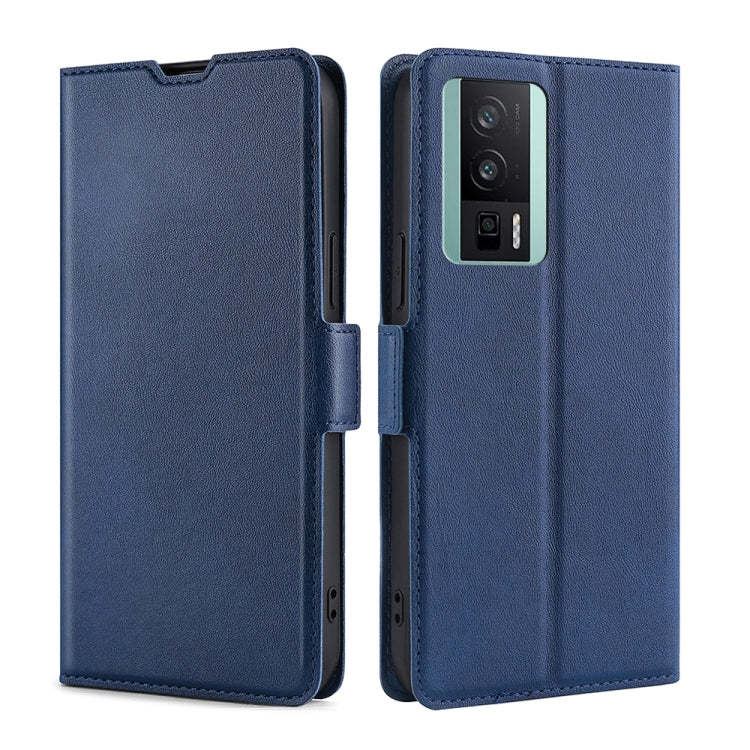 Ultra-thin Voltage Side Buckle Horizontal Flip Leather Phone Case, For TCL 405 / 406 / 408, For vivo S16 / S16 Pro, For vivo Y02 4G, For Fujitsu Arrows N F-51C, For Xiaomi Redmi K60E, For Xiaomi Redmi K60 / K60 Pro