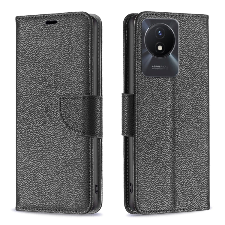 Litchi Texture Pure Color Leather Phone Case, For vivo Y02 4G, For Xiaomi Redmi 12C, For Xiaomi Redmi K60 / K60 Pro