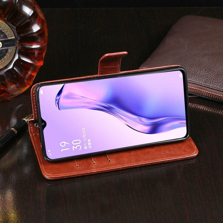 idewei Crazy Horse Texture Horizontal Flip Leather Case with Holder & Card Slots & Wallet, For OPPO A9 (2020), For OPPO A11, For OPPO A31 (2020), For OPPO AX5
