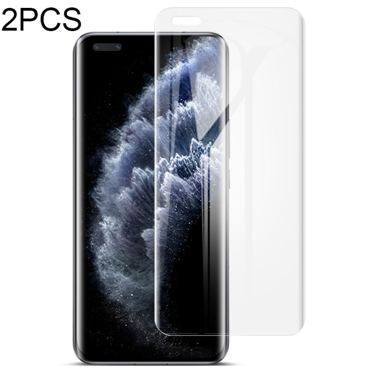 2pcs imak Curved Full Screen Hydrogel Film Front Protector, For Honor Magic5 5G, For Honor Magic5 Pro 5G, For vivo For OnePlus Ace 2V 5G