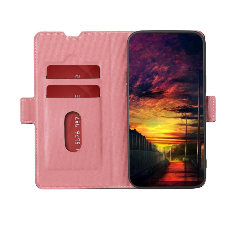 Twill Texture Side Buckle Leather Phone Case
