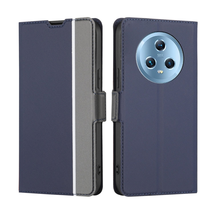 Twill Texture Side Buckle Leather Phone Case
