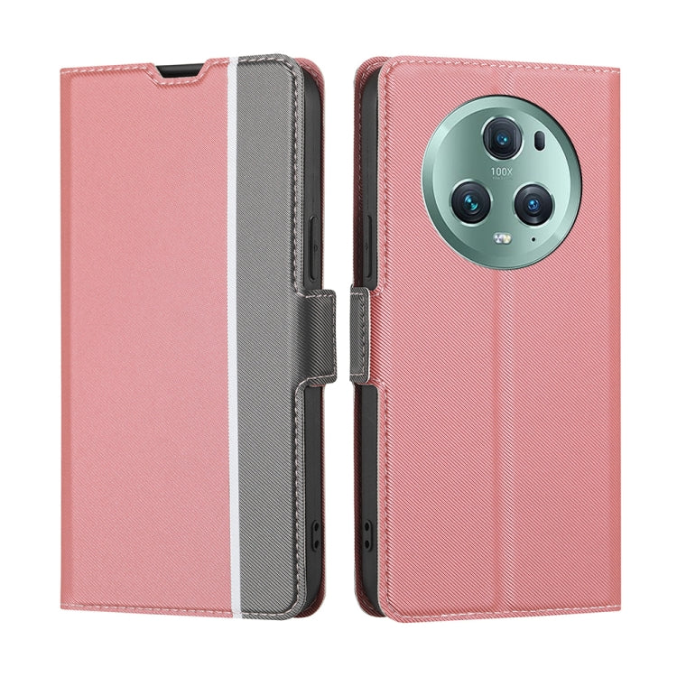 Twill Texture Side Buckle Leather Phone Case