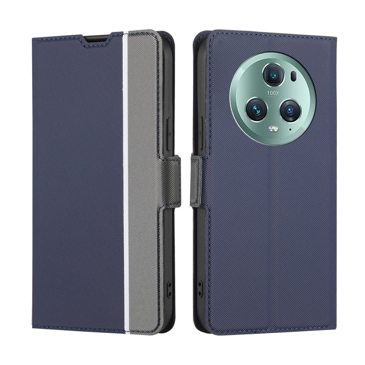Twill Texture Side Buckle Leather Phone Case