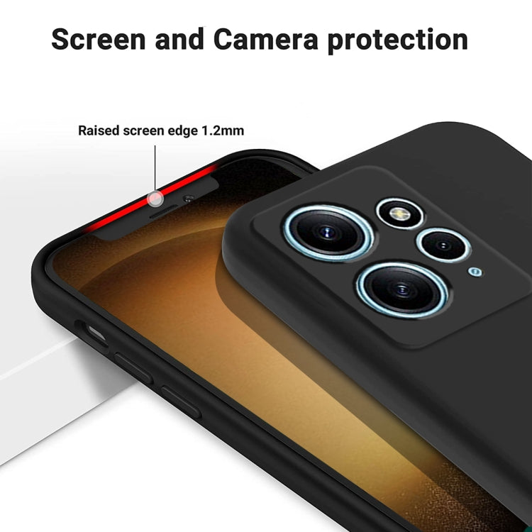 Pure Color Liquid Silicone Shockproof Phone Case