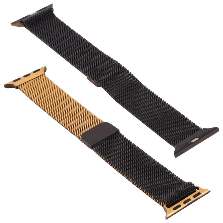 Milanese Gradient Stainless Steel Watchband, For Apple Watch Series 7 41mm / 6 & SE & 5 & 4 40mm / 3 & 2 & 1 38mm, For Apple Watch Ultra 49mm / Series 8&7 45mm / SE 2&6&SE&5&4 44mm / 3&2&1 42mm