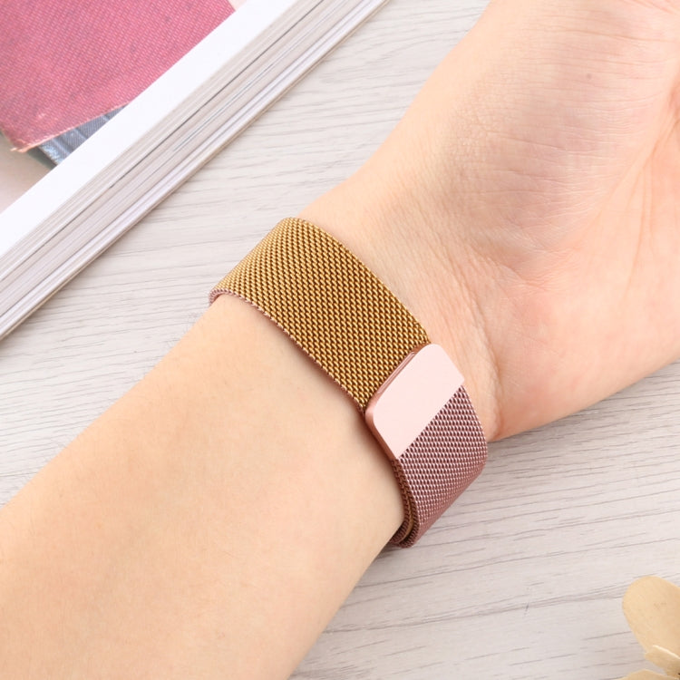 Milanese Gradient Stainless Steel Watchband, For Apple Watch Series 7 41mm / 6 & SE & 5 & 4 40mm / 3 & 2 & 1 38mm, For Apple Watch Ultra 49mm / Series 8&7 45mm / SE 2&6&SE&5&4 44mm / 3&2&1 42mm