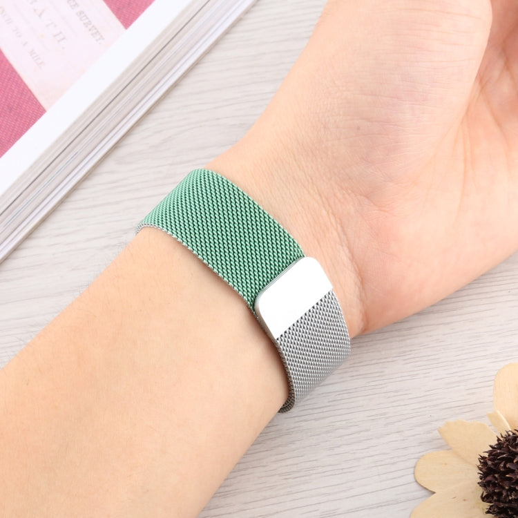 Milanese Gradient Stainless Steel Watchband, For Apple Watch Series 7 41mm / 6 & SE & 5 & 4 40mm / 3 & 2 & 1 38mm, For Apple Watch Ultra 49mm / Series 8&7 45mm / SE 2&6&SE&5&4 44mm / 3&2&1 42mm