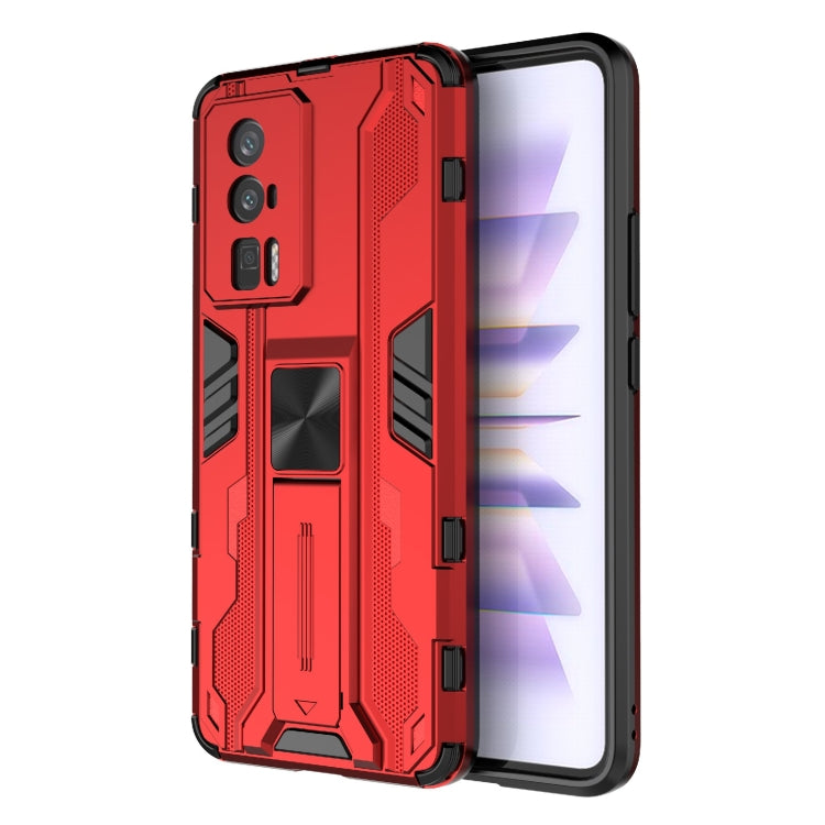 Supersonic PC + TPU Shock-proof Protective Phone Case with Holder, For vivo X90 Pro 5G, For vivo X90 Pro+ 5G, For Xiaomi Redmi K60 5G, For Xiaomi Redmi K60 Pro 5G