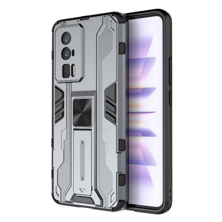 Supersonic PC + TPU Shock-proof Protective Phone Case with Holder, For vivo X90 Pro 5G, For vivo X90 Pro+ 5G, For Xiaomi Redmi K60 5G, For Xiaomi Redmi K60 Pro 5G