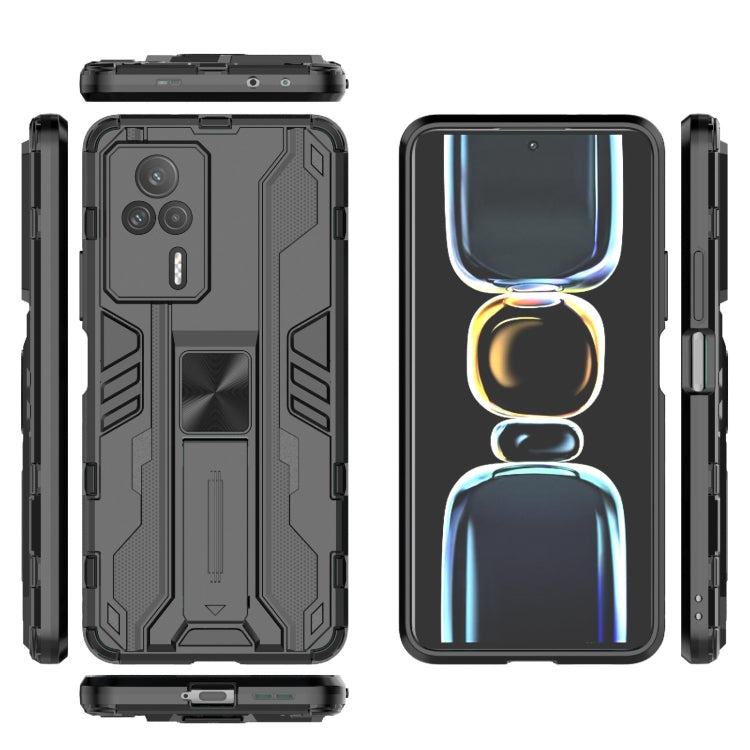 Supersonic PC + TPU Shock-proof Protective Phone Case with Holder, For Xiaomi Redmi K60e 5G, For Honor 80 5G, For Honor 80 SE 5G, For Xiaomi 13 5G