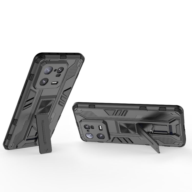 Supersonic PC + TPU Shock-proof Protective Phone Case with Holder, For Xiaomi 13 Pro 5G