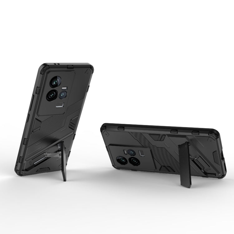 Punk Armor 2 in 1 PC + TPU Shockproof Phone Case with Invisible Holder, For vivo iQOO 11 5G, For vivo iQOO 11 Pro 5G, For vivo S16e 5G