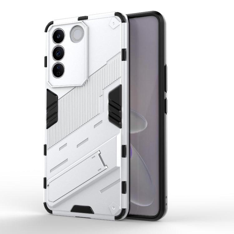 Punk Armor 2 in 1 PC + TPU Shockproof Phone Case with Invisible Holder, For vivo iQOO 11 5G, For vivo iQOO 11 Pro 5G, For vivo S16e 5G