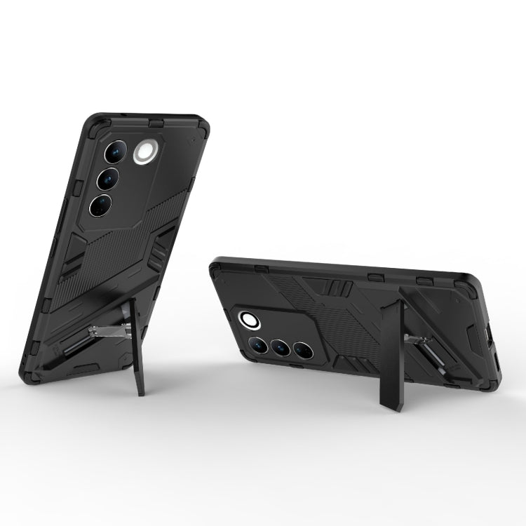 Punk Armor 2 in 1 PC + TPU Shockproof Phone Case with Invisible Holder, For vivo S16 Pro 5G, For OnePlus 11 5G
