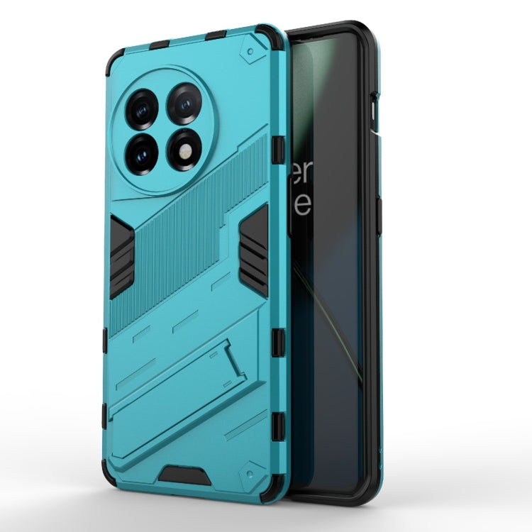 Punk Armor 2 in 1 PC + TPU Shockproof Phone Case with Invisible Holder, For vivo S16 Pro 5G, For OnePlus 11 5G