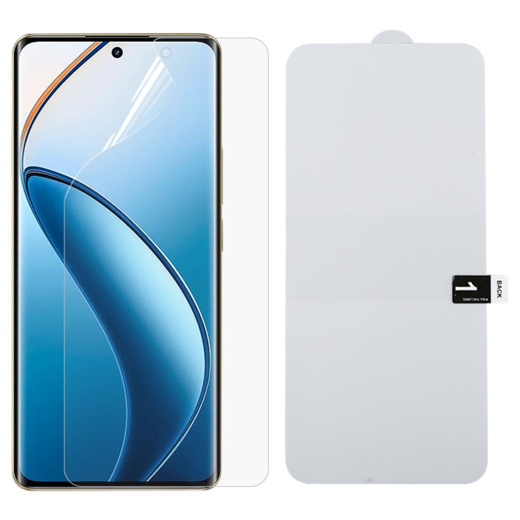 Full Screen Protector Explosion-proof Hydrogel Film, For Realme 12 / C75, For Realme 13 Pro+ / 12 Pro / 12 Pro +, For Realme GT5 Pro, For Realme 11 4G, For Realme GT5 / GT5 240W, For Realme Narzo 60 Pro, For Realme Narzo 60, For Realme 11 Pro+ (1 PC)